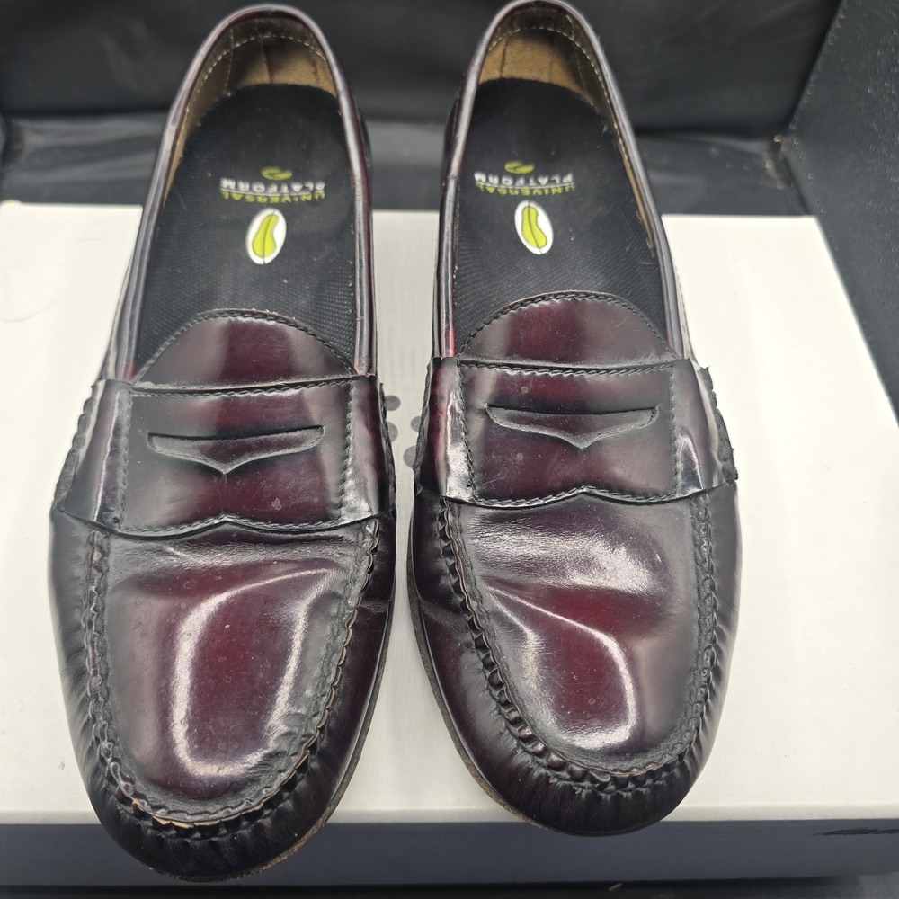Cole Haan Dark Burgundy Leather Loafers
